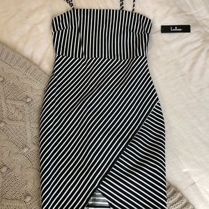 NWT Striped bodycon!